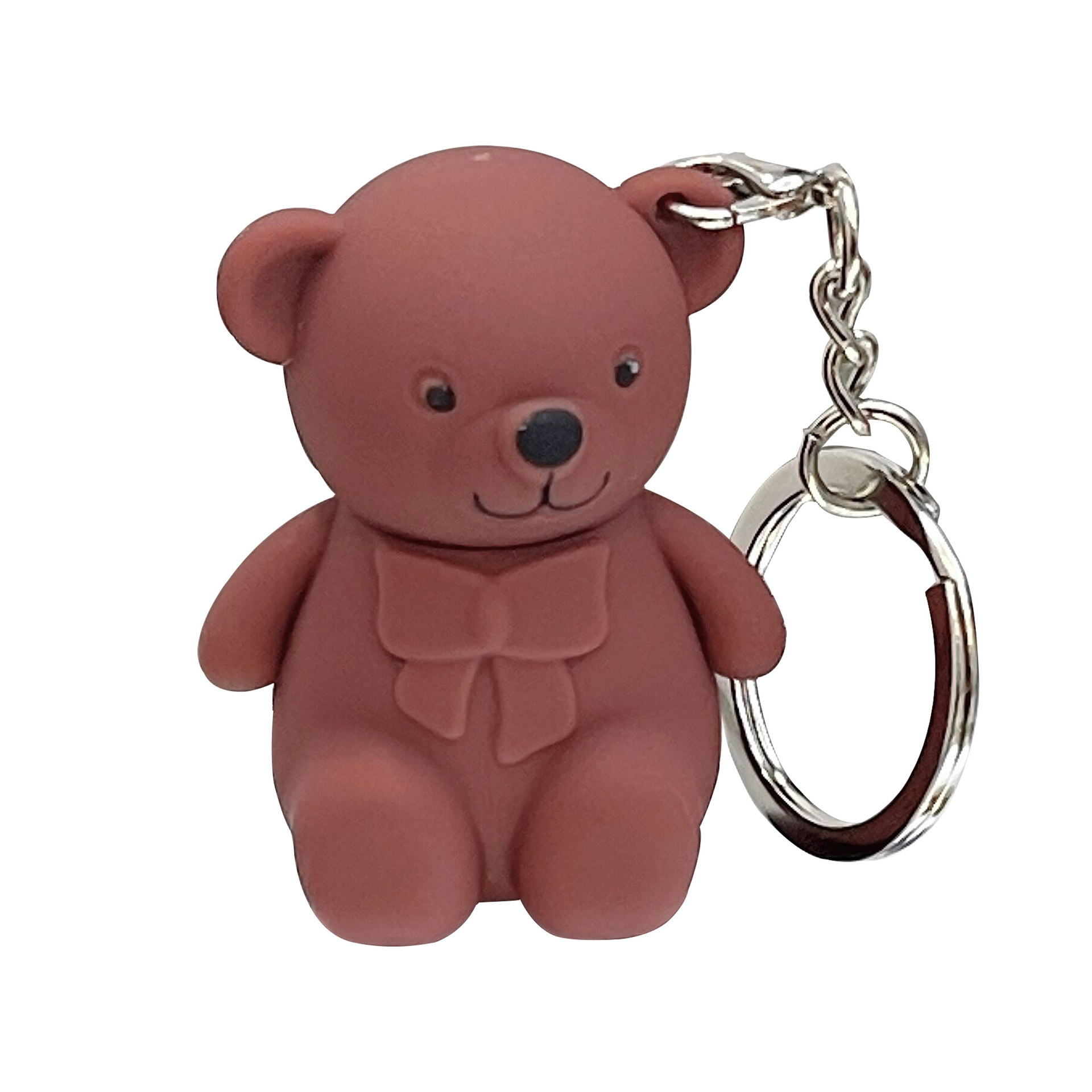 ART VALUE Keychain Bear 6-color Lip Gloss, Natural matte Whitening Lip gloss, affordable wholesale for students Item Picture