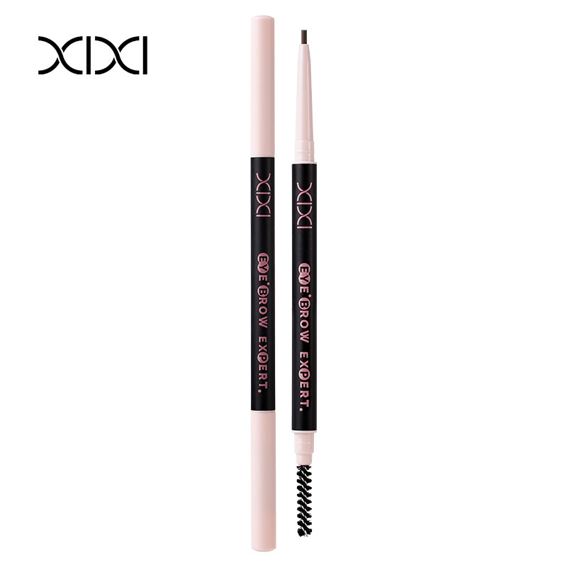 The makeup xixi fine-textured eyebrow pencil is extremely fine, natural, long-lasting, waterproof, sweat-proof and won't smudge the wild eyebrows of beginners Item Picture