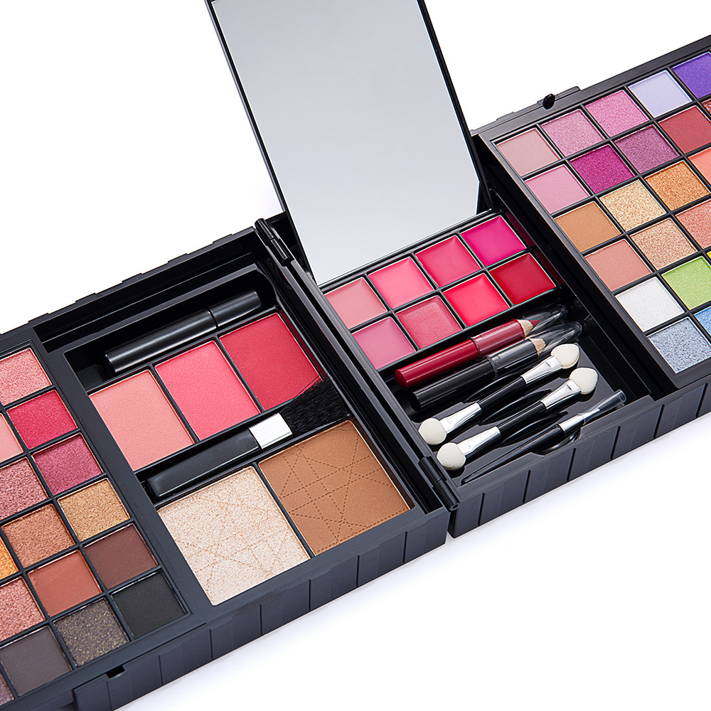 MISS Young 85-color Eyeshadow Palette, Eyeshadow Blush Contouring Set, Makeup Plate gift Wholesale, Cross-border Foreign trade Specification drawing