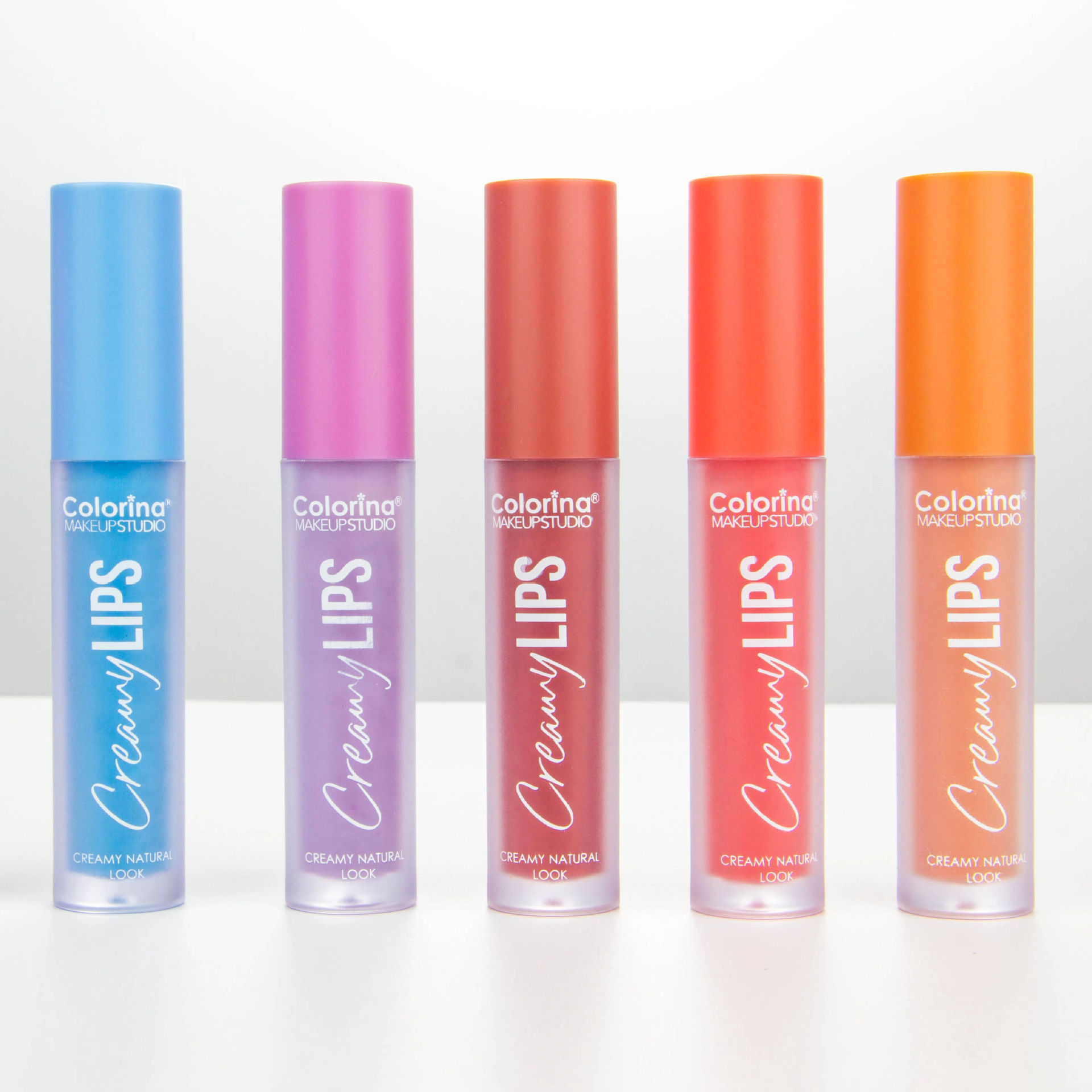 Cross-border customized lip gloss matte pearlescent long-lasting velvet matte lip gloss, air water mist lip gloss box wholesale details Picture