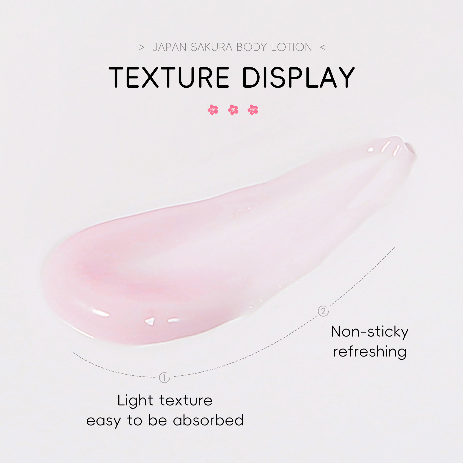 LAIKOU Cherry Blossom Body Lotion 80g Moisturizing, Lingering Fragrance, Hydrating and hydrating Skin Lotion manufacturer in stock, FDA skin care details Picture