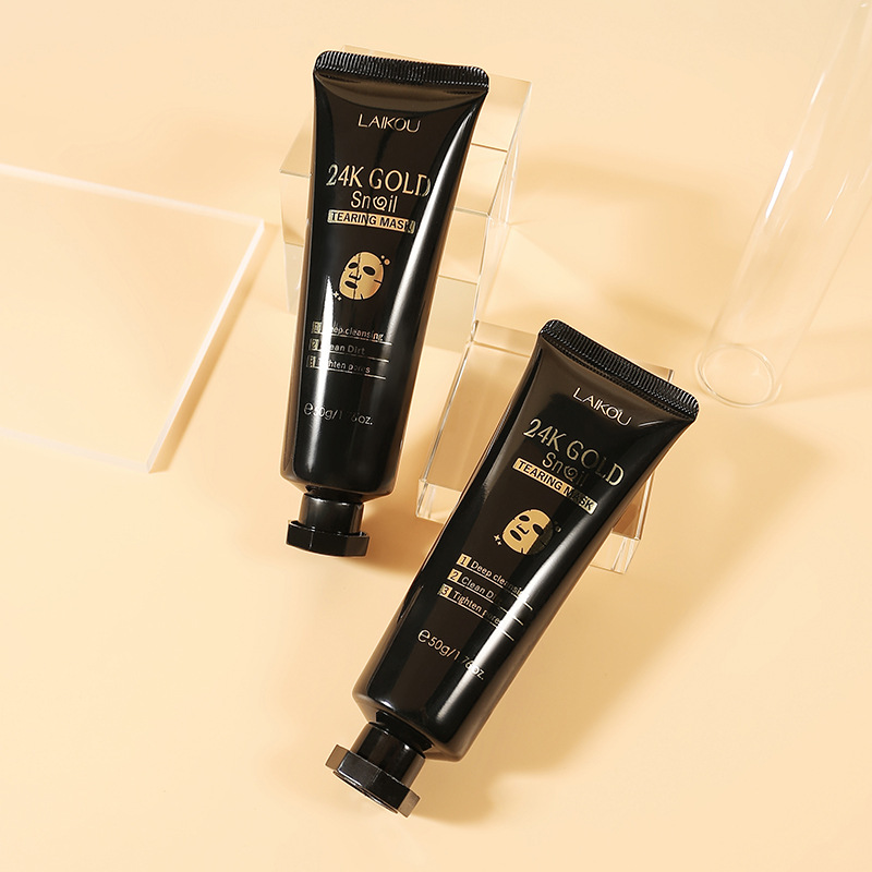 LAIKOU Gold Leaf Peel-off Mask 50g (Color box) Pore Cleansing Skin care products Cross-border supply details Picture