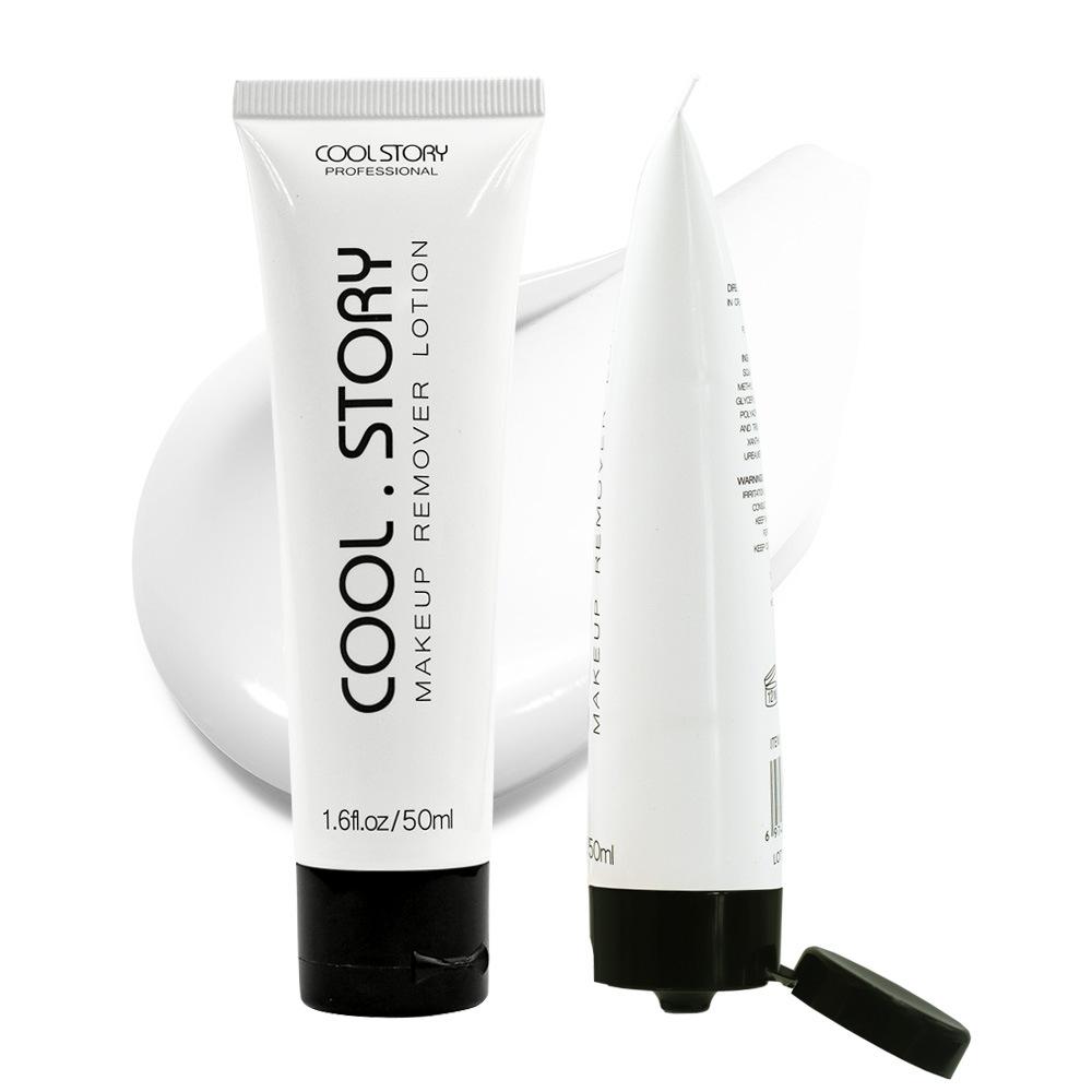 COOLSTORY Makeup Remover Cream, water-based makeup Remover Cream, Little White Tube Facial Cleansing Makeup Remover Cream, a bestseller on Douyin and Xiaohongshu Item Picture