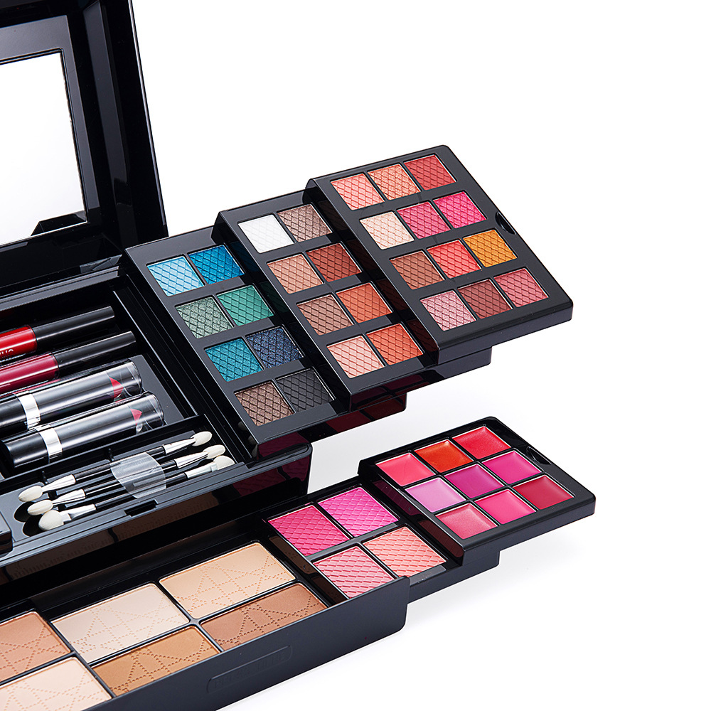 MISS Young 88-color makeup palette, Eyeshadow Lipstick, contouring Set, Eyeshadow palette gift wholesale Cross-border Foreign trade Specification drawing