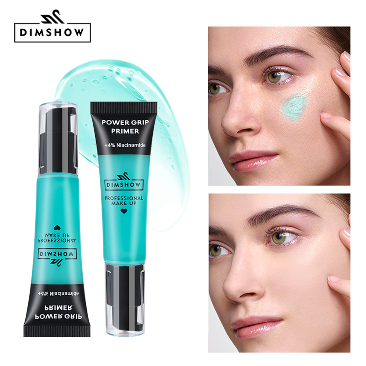 Pre-makeup gel, facial base gel, pre-makeup cream full figure