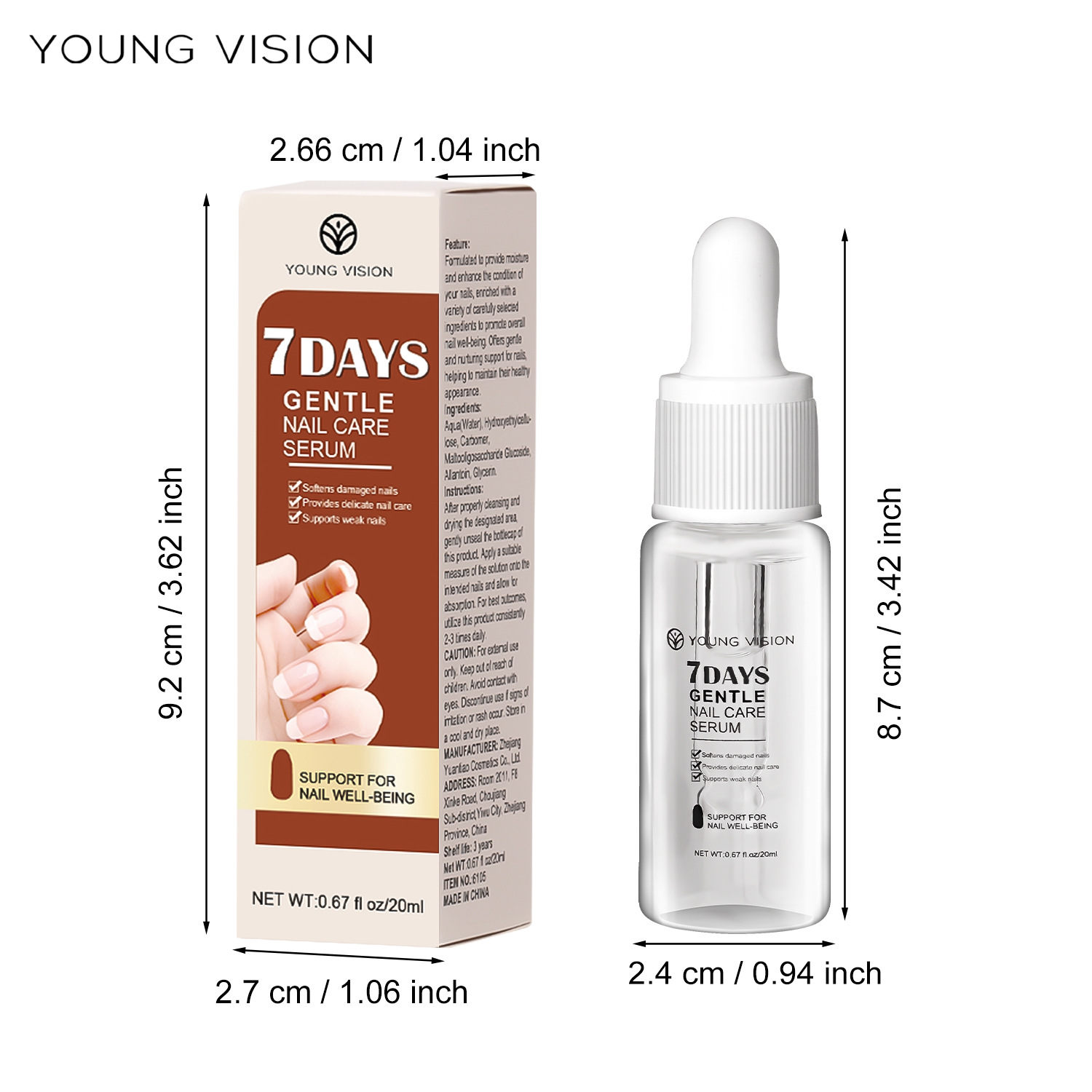 YOUNG VISION Nail Essence Beauty Nail Liquid Item Picture