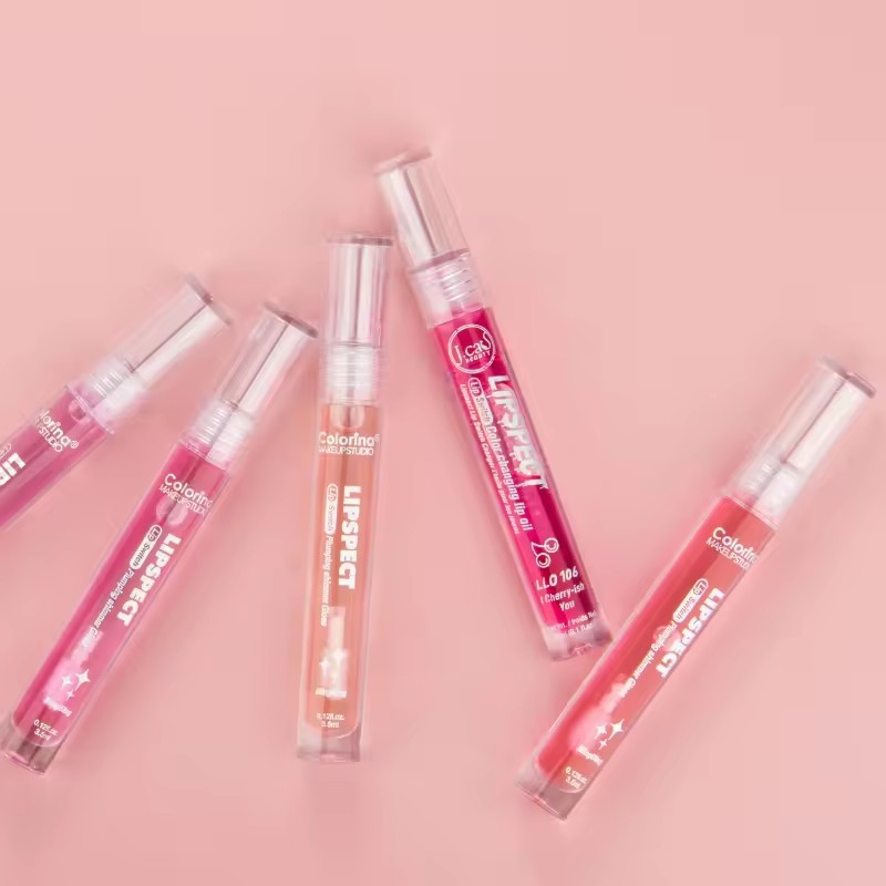 Cross-border customized lip gloss matte pearlescent long-lasting velvet matte lip gloss, air water mist lip gloss box wholesale Specification drawing