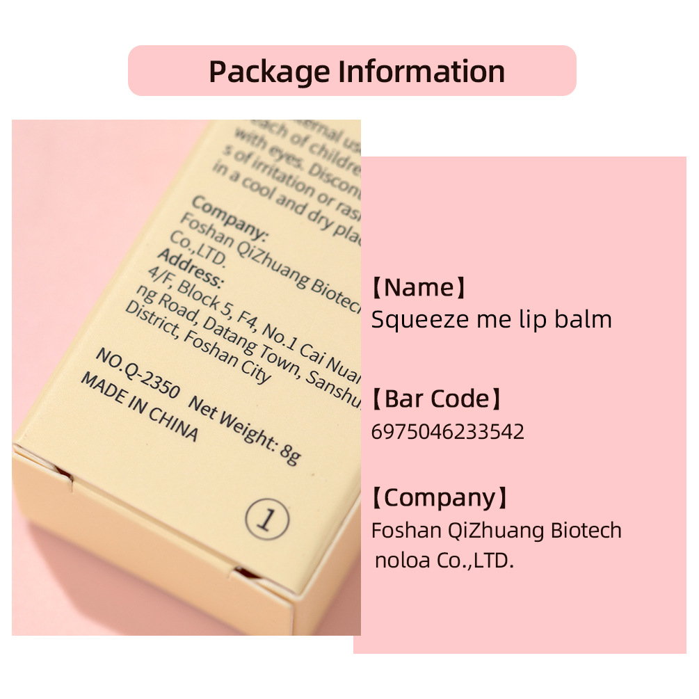 QIBEST Cross-border Water-Gel Lip balm moisturizes and hydrates, prevents dryness and cracking, reduces lip lines, removes dead skin, and cares for lip makeup Application Scenario