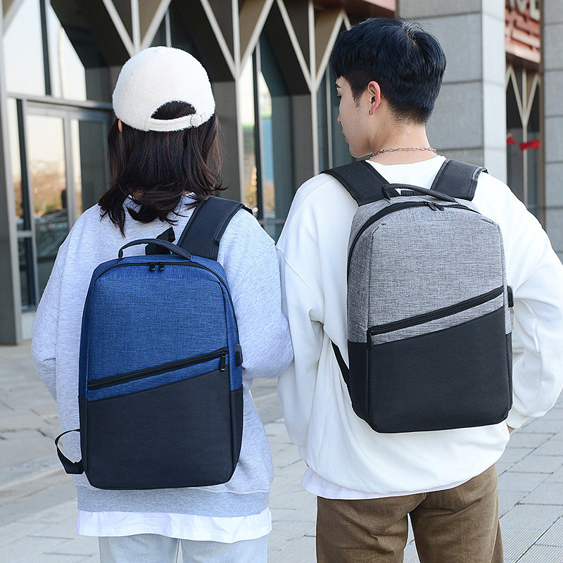 Wholesale of new cross-border fashion three-piece sets of student schoolbags, men's shoulder bags, Korean-style casual bags and computer bags from manufacturers details Picture