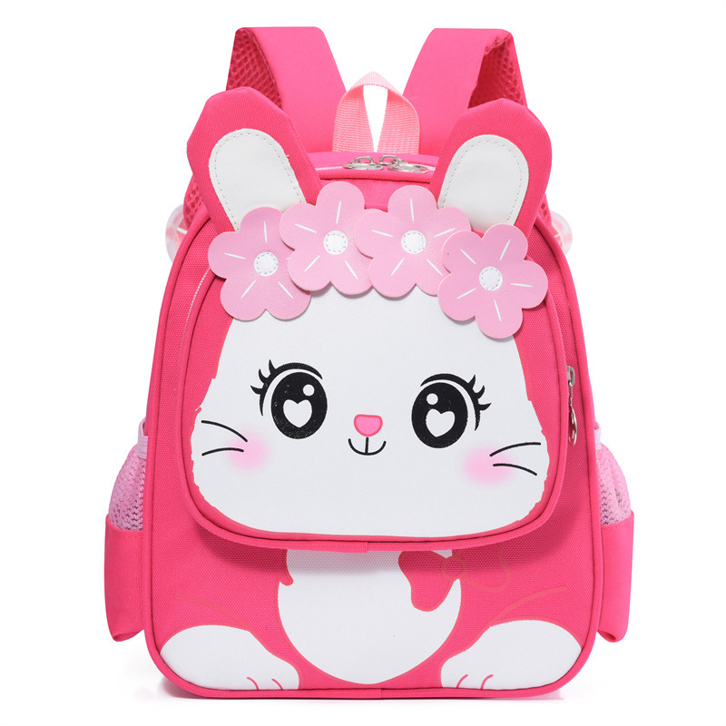 The new kindergarten schoolbag is cute and cartoonish for girls. It's trendy, lightweight and super adorable for boys in small, medium and large classes, aged 3 to 6 Item Picture