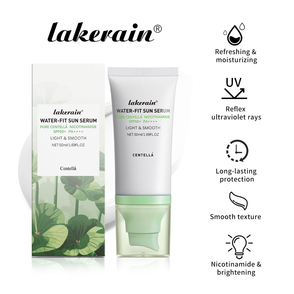 lakerain Body Essence Lotion brightens the complexion and is a non-greasy facial cream Specification drawing