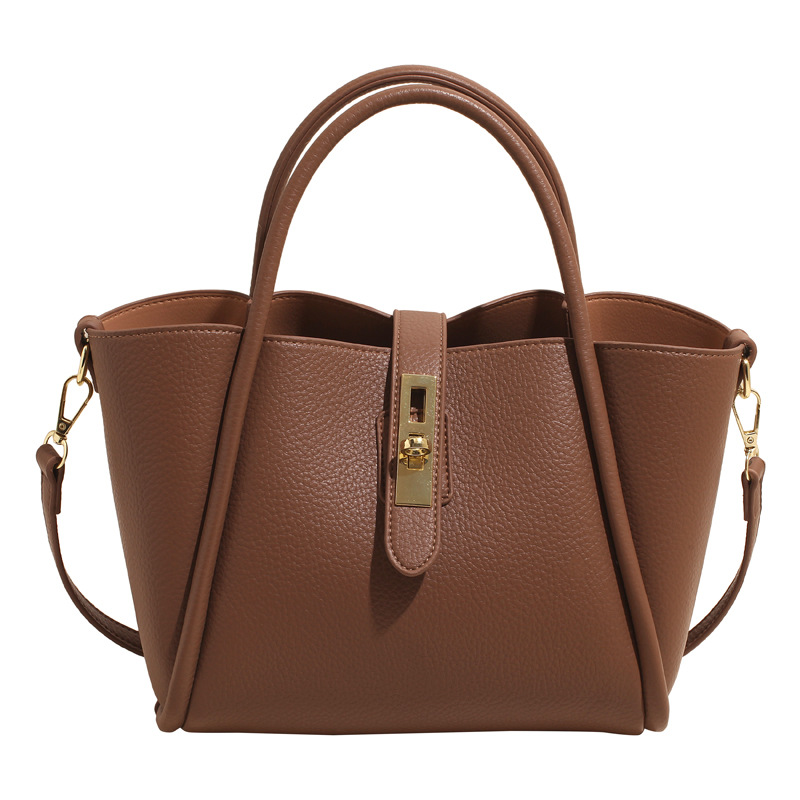 The retro hand-held small bag for women is a new trend in 2025. This is a fashionable and versatile single-shoulder crossbody bucket small bag that is popular this year Item Picture
