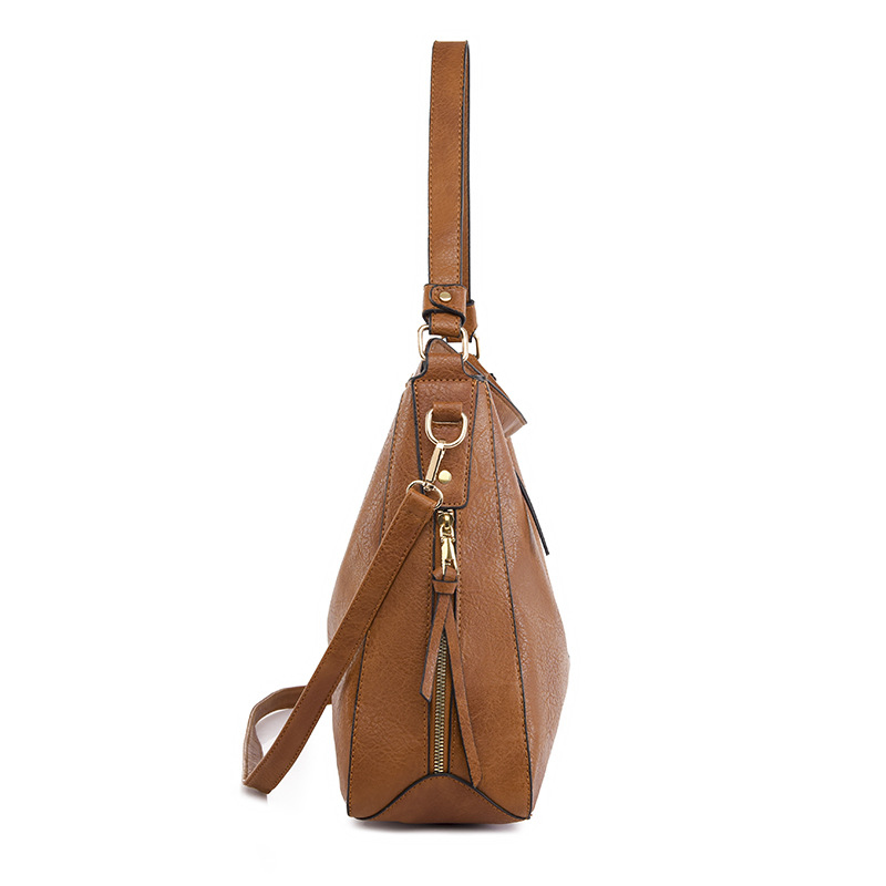 Cross-border women's bags 2023 New style single-shoulder bag, simple crossbody wandering bag, Korean-style handbag, women's tote large bag details Picture