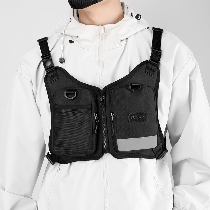 Vest bag, multi-functional outdoor tactical bag, 18-liter backpack, outdoor travel bag, cycling bag, work bag, fitness bag details Picture