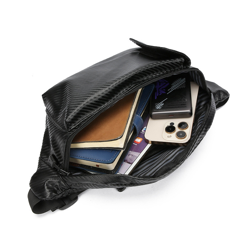 Casual waist bag, sports waist bag, running bag, mobile phone bag, multi-functional bag, large-capacity chest bag, single-shoulder crossbody bag Application Scenario