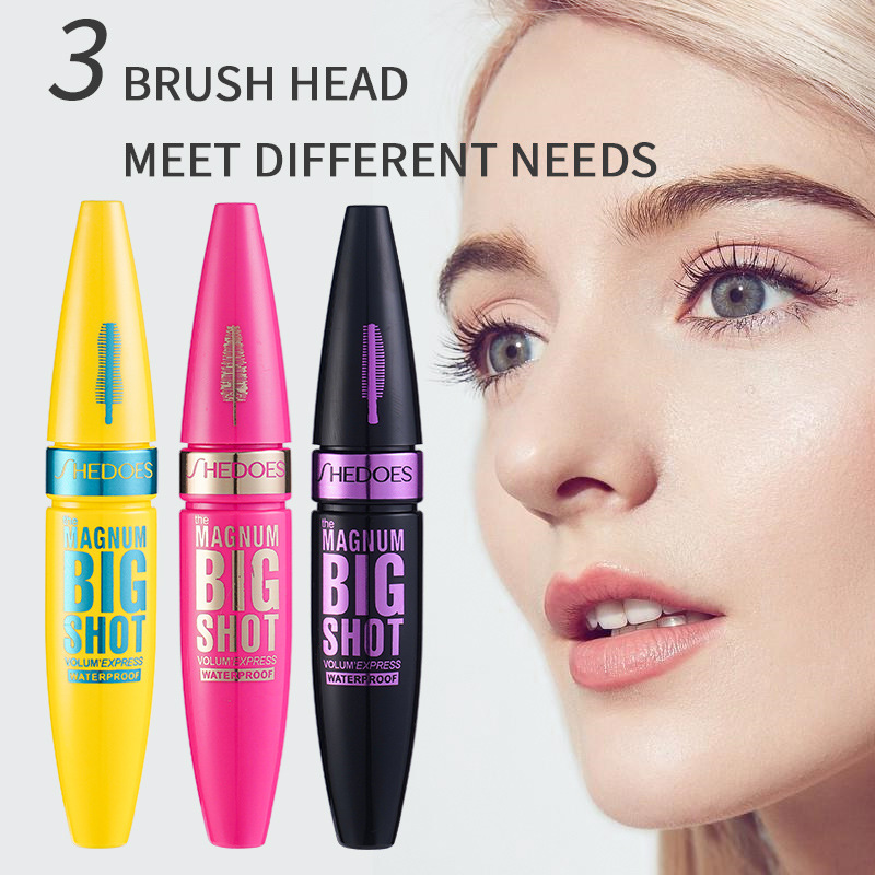 Cross-border Amazon temu Thick, lengthening, waterproof, sweat-proof, non-smudging, long-lasting makeup retention, smooth styling black mascara full figure