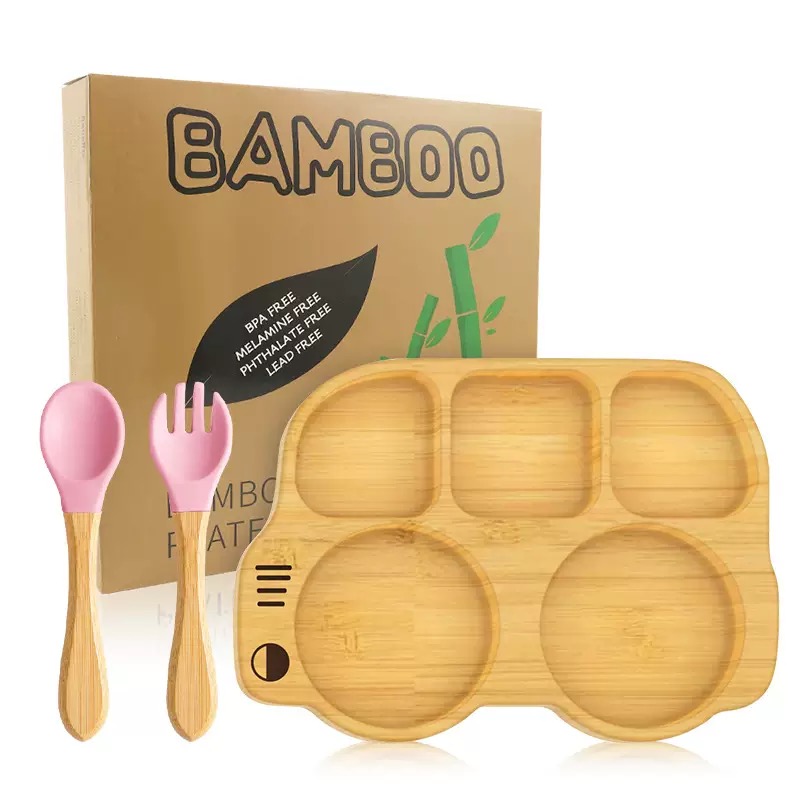 【 Jiehao Bamboo and Wood 】 Custom Tableware Sets for daily necessities, creative household tableware, bamboo eco-friendly tableware Specification image