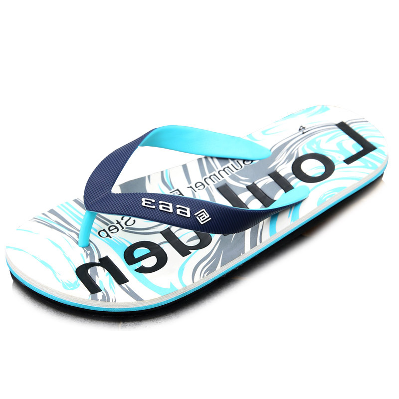 Wholesale of new anti-slip flip-flops for men, casual flip-flops, rubber slippers for feet, and summer beach sandals for men Item Picture