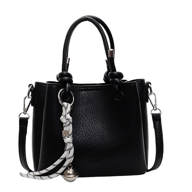 Spring and Summer casual small handbag for women, 2025 New large-capacity single-shoulder commuting crossbody bag, simple hand-held bucket bag Item Picture