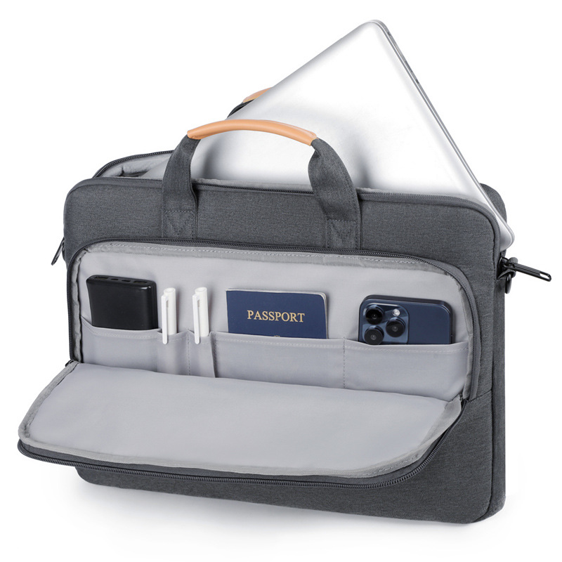 New men's simple 14/16/18-inch laptop gaming bag, high-end briefcase Specification drawing