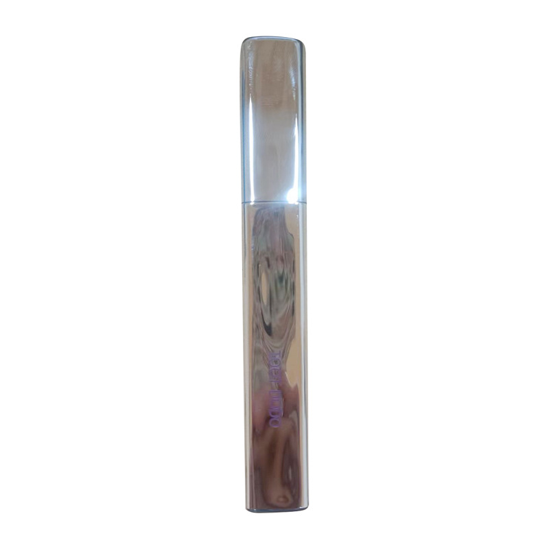 Toot Dodo~ Flower Heart Scattering small silver tube mirror Lip gloss Moisturizing and hydrating, shiny and pouty lip lipstick Lip gloss for women Item Picture