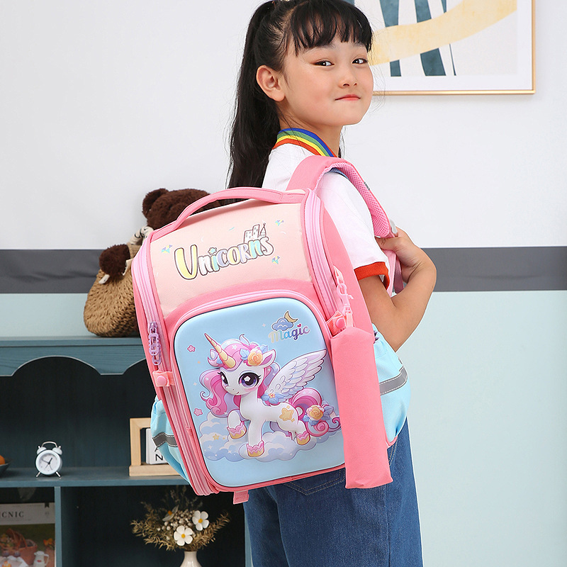 Cartoon children's schoolbags for primary school students from grades 1 to 4, boys and girls, primary school, middle school, preschool and kindergarten students Application Scenario