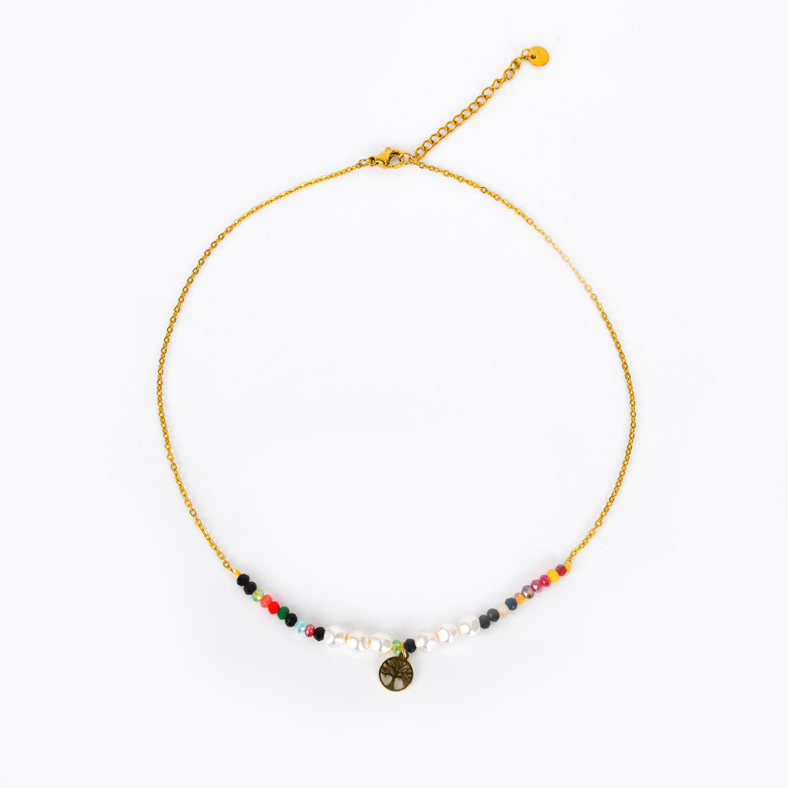 Bohemian-style natural pearl bracelet, stainless steel rice bead bracelet and jewelry wholesale