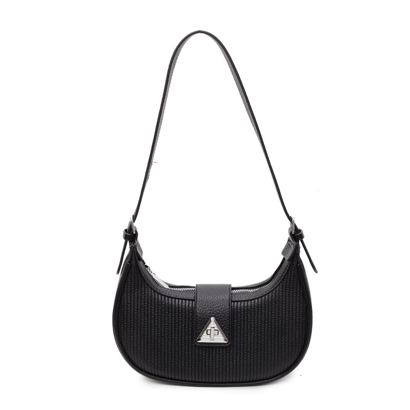 The 2025 new underarm bag for women is a simple and versatile single-shoulder crossbody bag. It is a popular and niche designer crescent-shaped women's bag Item Picture