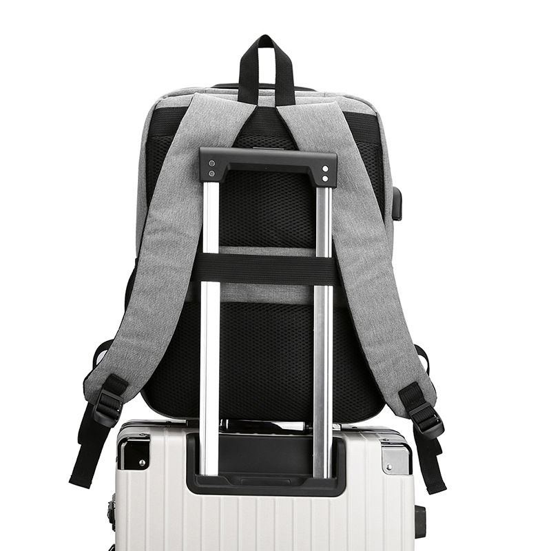 Color-blocked fashionable backpacks, business casual Oxford cloth backpacks, outdoor computer bags, 14-inch and 15.6-inch logo customization Application Scenario