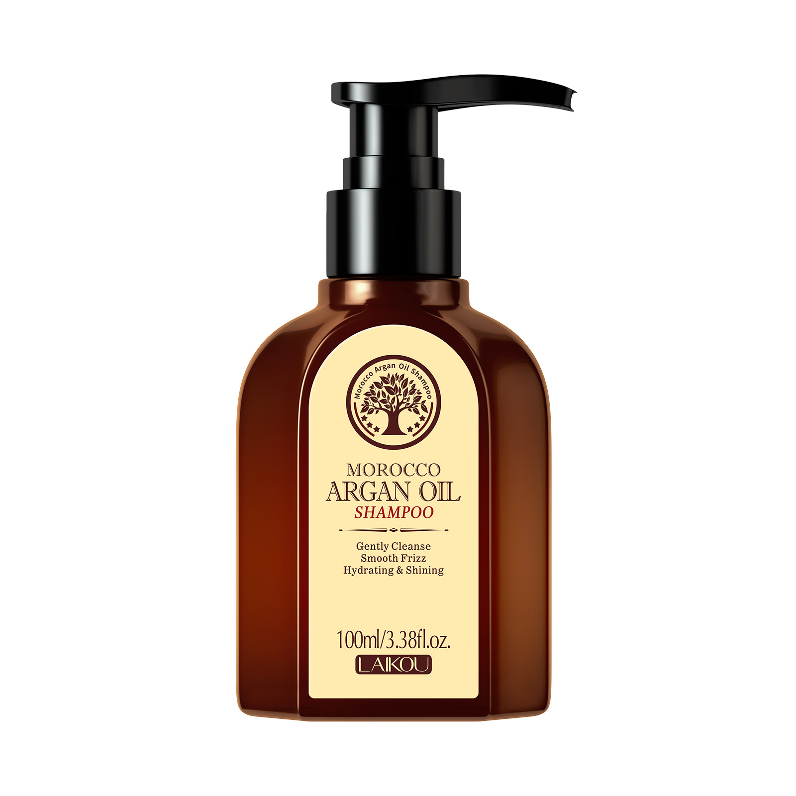 LAIKOU Cross-border Laikou Nut Oil Shampoo 100ml Cleansing, Softening and Moisturizing Hair Care Product Item Picture