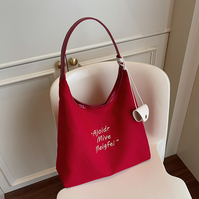 Tote Bag Women 2025 large-capacity fashionable casual women's bag, simple and versatile women's single-shoulder bag, travel handbag full figure