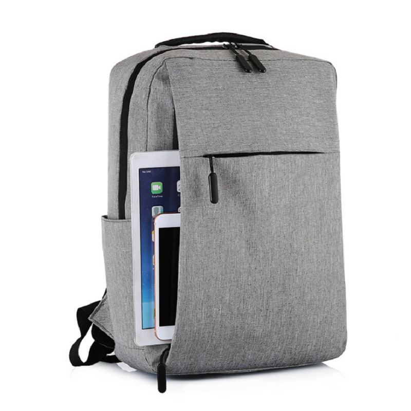 Business backpacks for men and women, casual computer bags, polyester fashionable school bags for college, junior high and senior high school students, trendy travel backpacks Item Picture