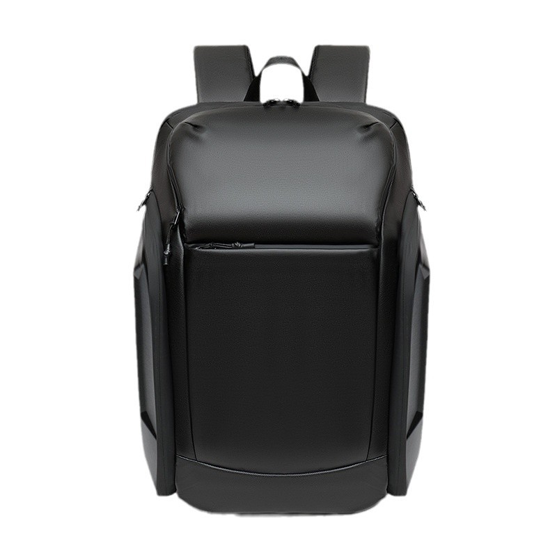 New 17-inch large-capacity high-end light luxury motorcycle style EVA shell backpack for men, waterproof and stylish computer bag Item Picture