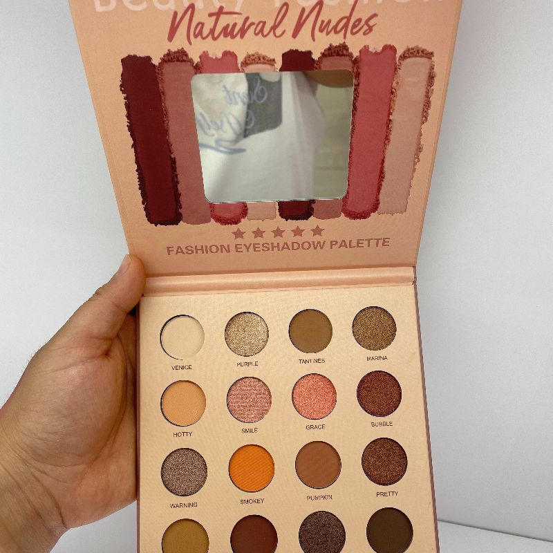 Cardboard eye shadow Book eye shadow 16 colors eye shadow Specification image