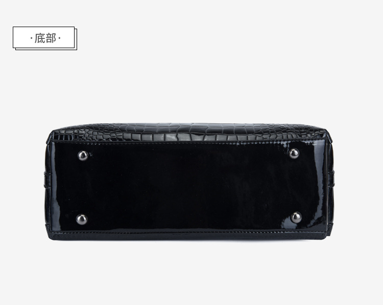 New European and American fashion crocodile pattern crossbody single-shoulder handbag bags for women, wholesale of mother and child set bags Application Scenario