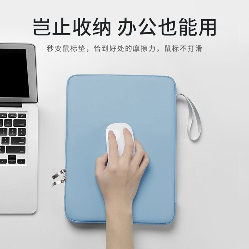 Leather tablet case storage bag is suitable for the inner liner of Apple 10-inch and Huawei 12-inch laptop tablets details Picture