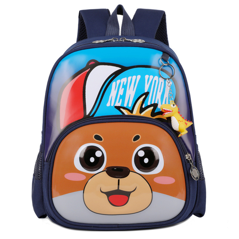 New children's schoolbags, cartoon hard-shell backpacks for boys and girls in kindergartens, gift backpacks for children aged 3-6, for export Item Picture