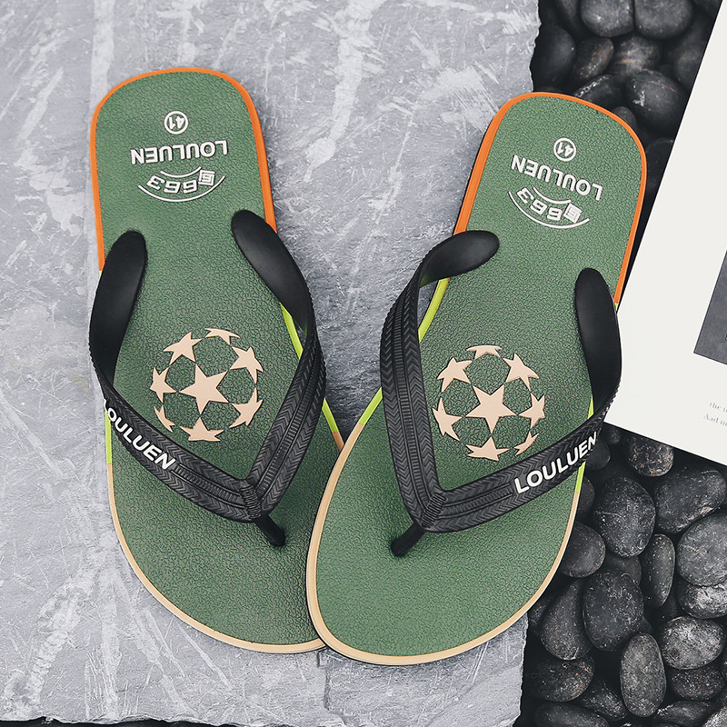 2025 Cross-border summer flip-flops for men, rubber outdoor casual beach slippers, and flip-flops for outerwear, foreign trade Specification drawing