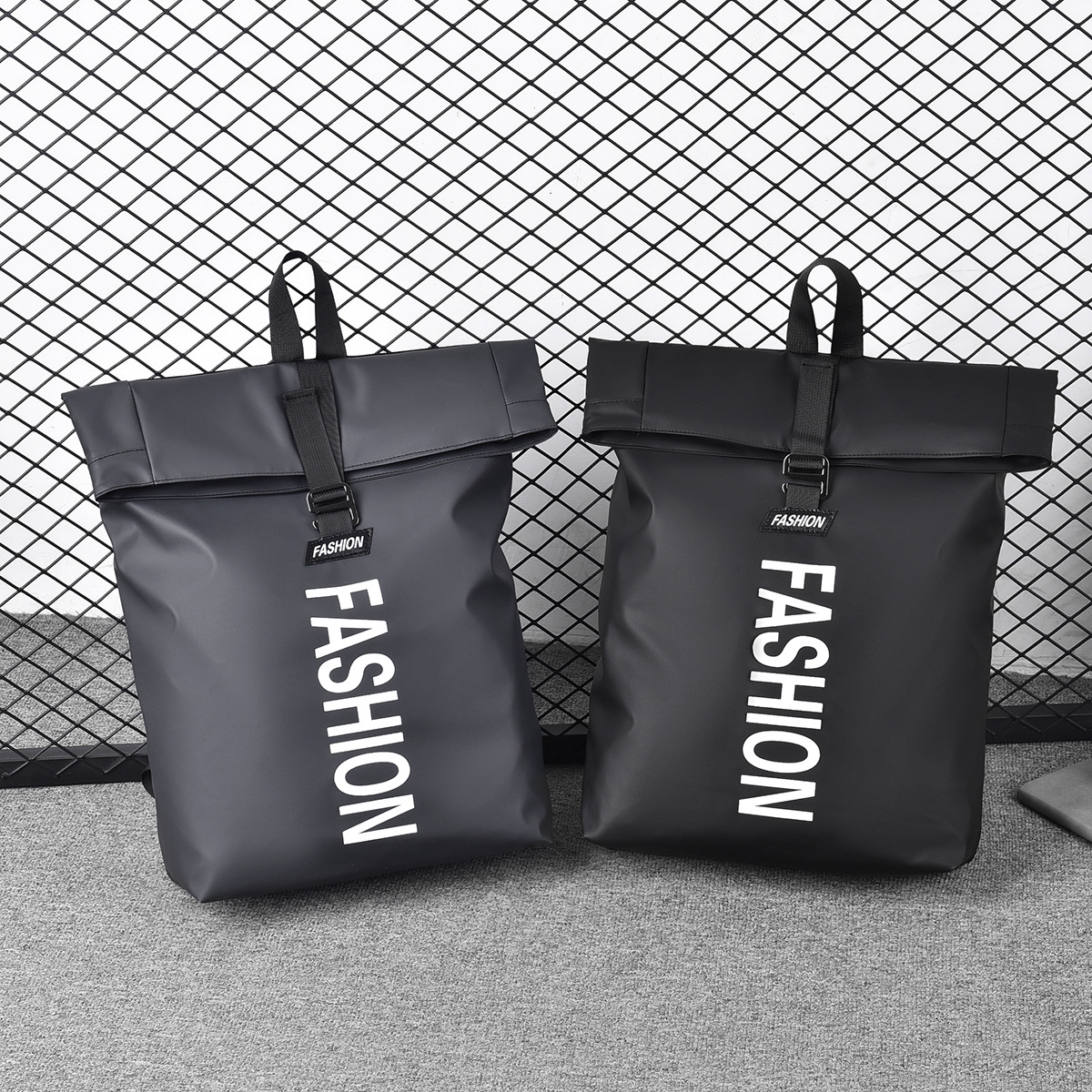 Men's high-end backpacks, men's high-end student schoolbags, outdoor travel bags, computer bags full figure