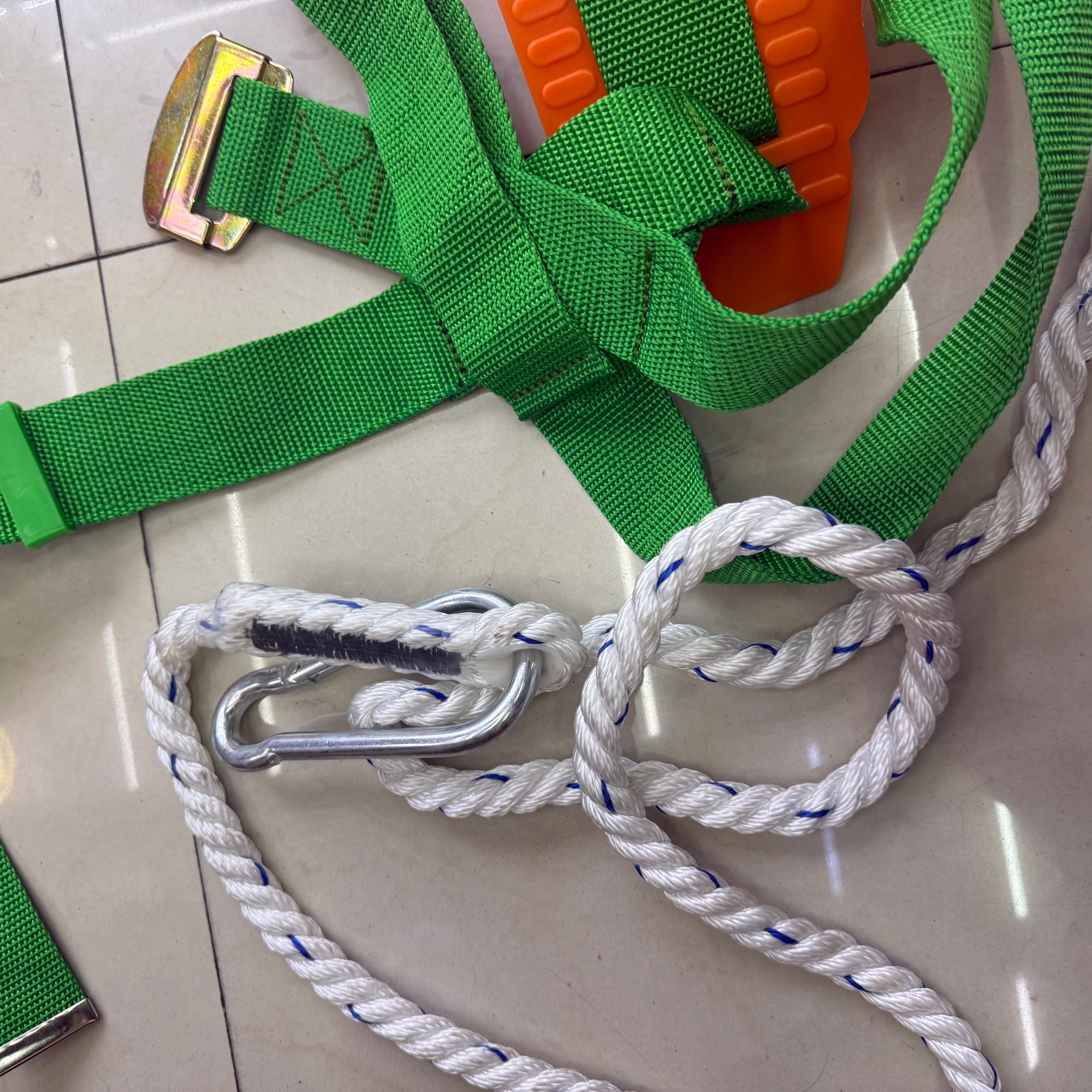 National Standard Five-Point Full-Series Single And Double Rope Single And Double Hook Anti-Fall Z-Y Safety Belt details Picture