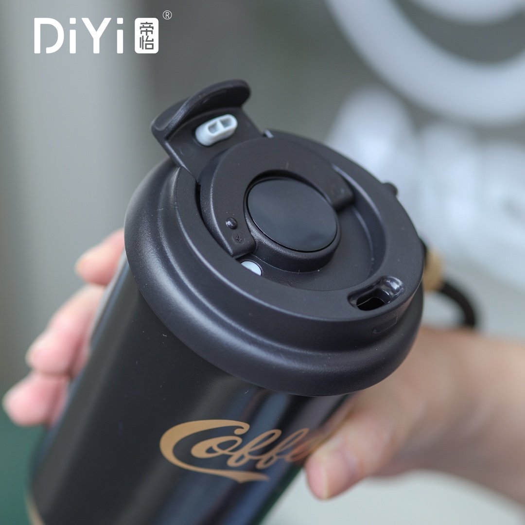 [2023 Autumn/Winter New Collection] My Coffee ☕️ diary! DY-BW1075 Diyi Rich Coffee Cup 380ml, made of 316 stainless steel inside and 304 stainless steel outside, upgraded seamless inner liner! Application Scenario