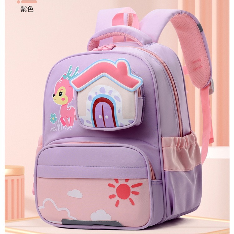 New schoolbags for primary school students, children's backpacks, casual and fashionable for travel, cute for boys and girls, and small schoolbags for students Application Scenario