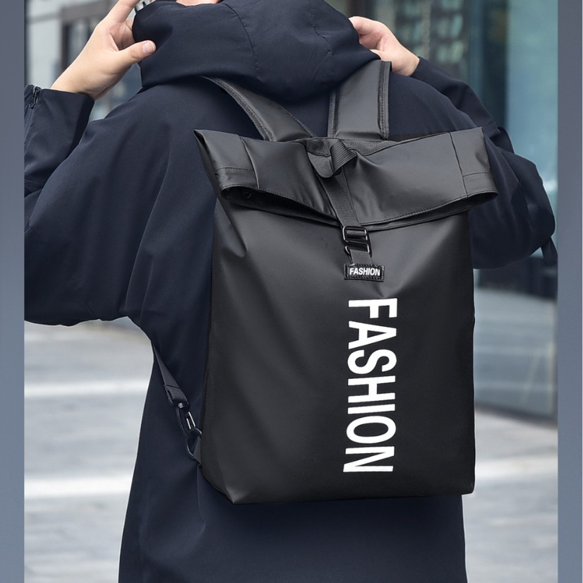 Men's high-end backpacks, men's high-end student schoolbags, outdoor travel bags, computer bags details Picture