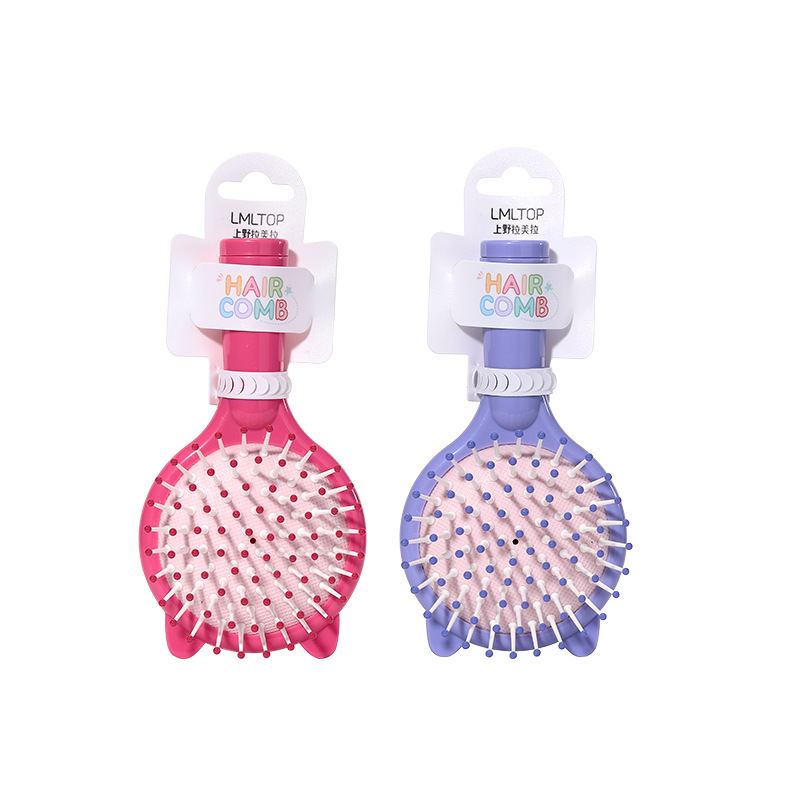 LMLTOP cartoon cat ear air cushion Comb, Cute fragrance massage hair Comb SY773, carefully selected Item Picture