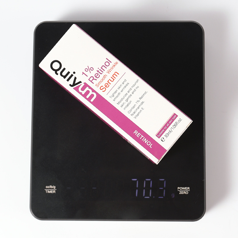 Cross-border Quiyum 1% Retinol Rejuvenating Essence 30ml Hydrating, Moisturizing and Repairing Factory in stock wholesale Application Scenario