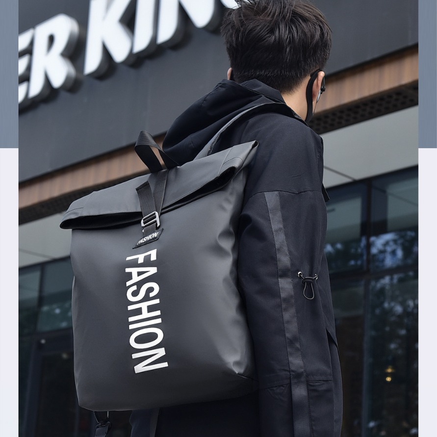 Men's high-end backpacks, men's high-end student schoolbags, outdoor travel bags, computer bags Specification drawing