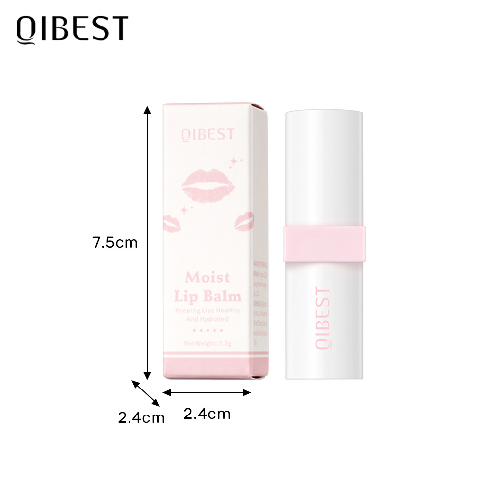 QIBEST Warming Moisturizing Lip Balm, Double Moisturizing Lip Balm, anti-cracking, reducing lip lines, firm and moisturizing without greasiness Item Picture