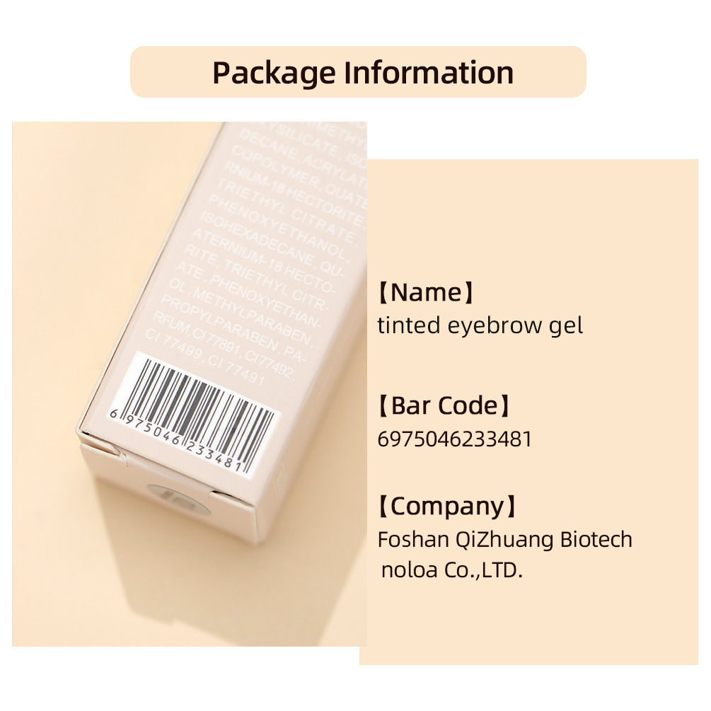 QIBEST Cross-border Three-dimensional Thickening Eyebrow Dye, Quick-drying Eyebrow Dye Cream, long-lasting, Waterproof, No smudging, No Smudging wholesale Application Scenario