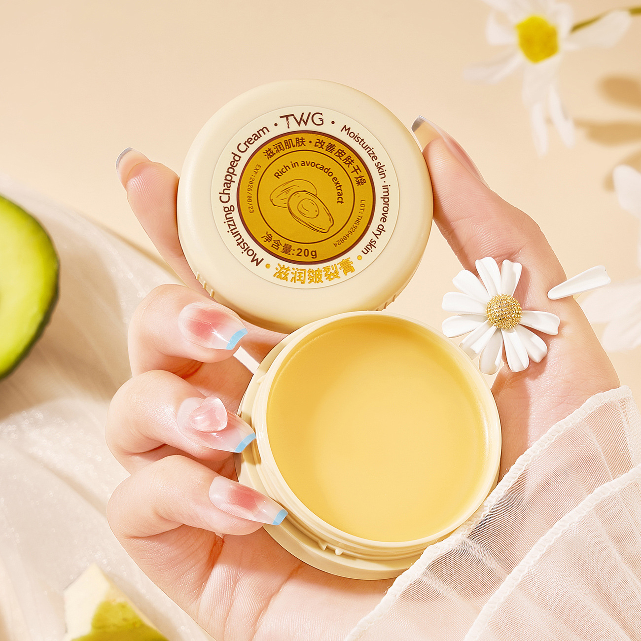 TWG Anti-cracking Cream, anti-dryness and cracking for hands and feet, Moisturizing and hydrating for hands and feet, Anti-chapping Cream for heels, Hand Cream and Anti-freezing cracking cream full figure