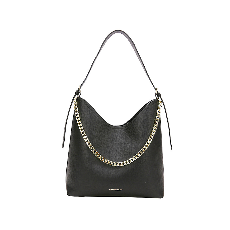 European and American style bucket bag for women 2023 cross-border new trend, large-capacity single-shoulder bag, stylish, simple and versatile women's bag Item Picture